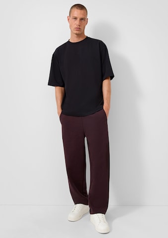 QS Loosefit Broek in Bruin
