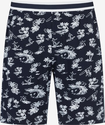 Regular Pantalon 'Surf Beach' Mey en bleu : devant