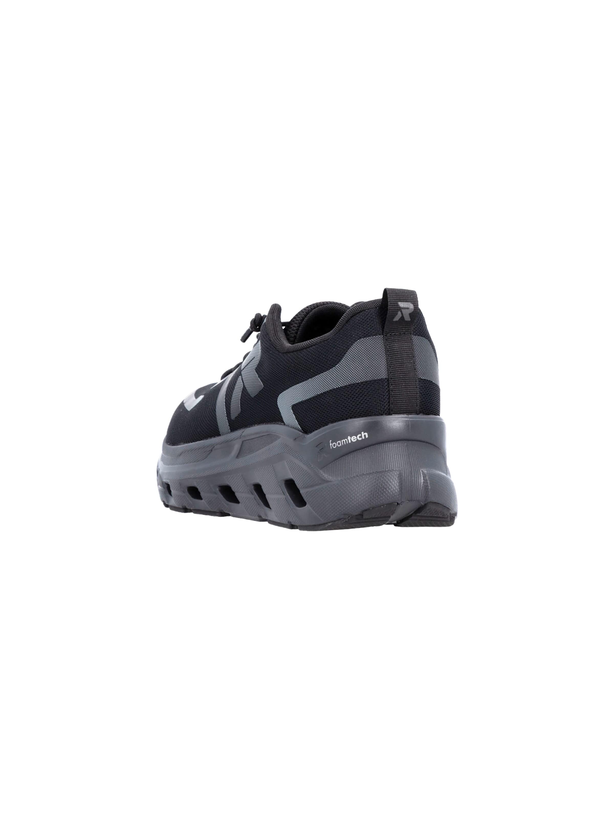 Chaussure de sport à lacets 'Sportliche Schnürsneaker' Rieker en noir
