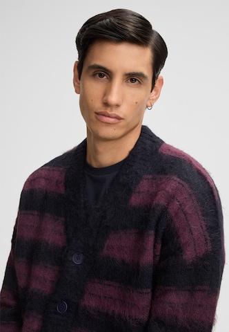 STRELLSON Knit cardigan 'Alpay' in Blue