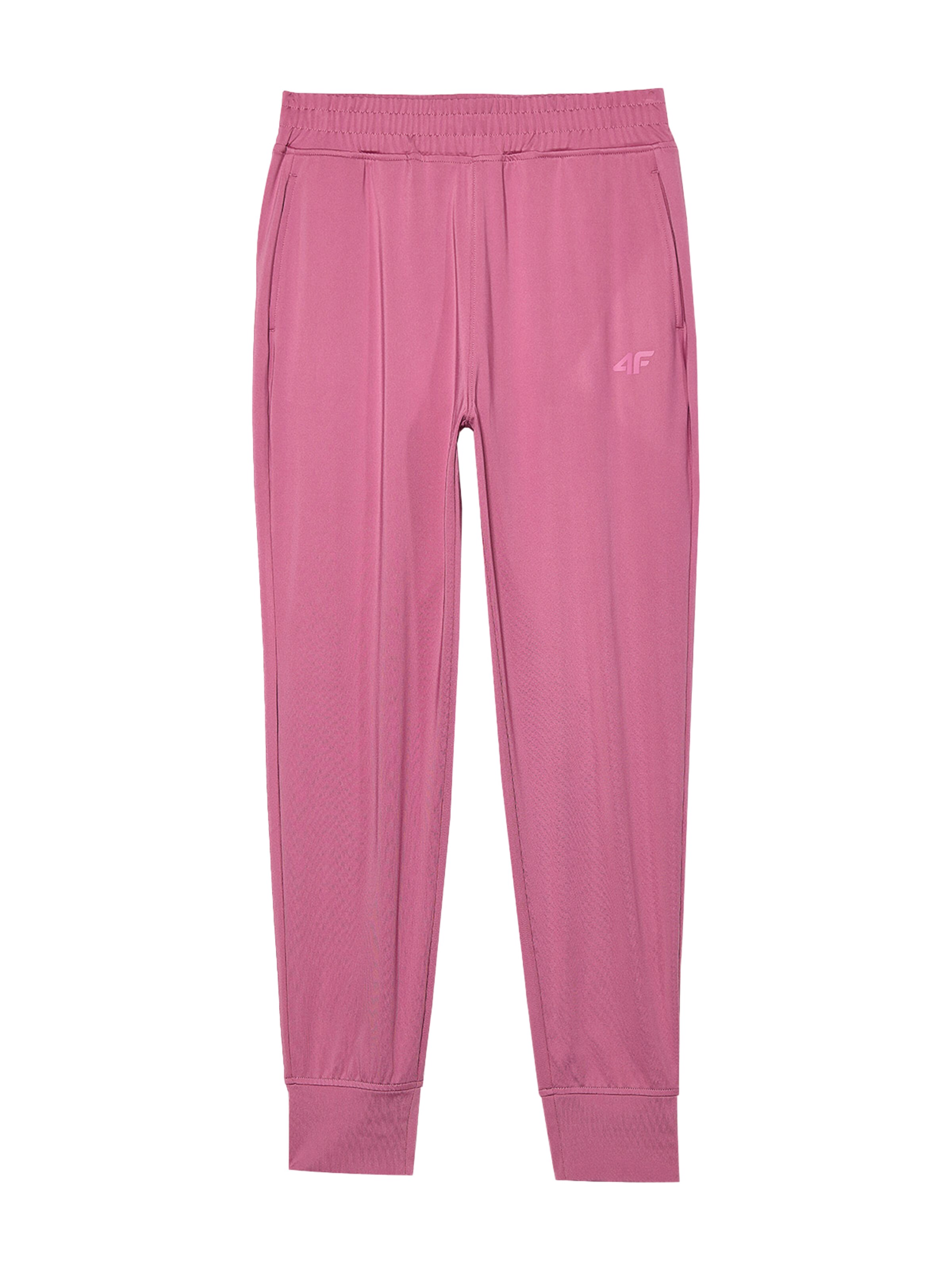 4F Спортивные штаны в Ярко-розовый: спереди