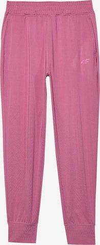 4F Конический (Tapered) Спортивные штаны в Ярко-розовый: спереди