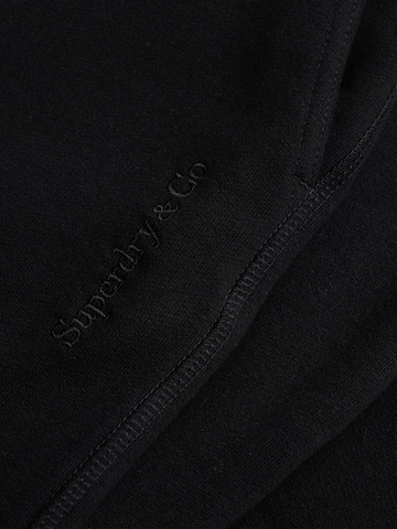 Tapered Pantaloni 'ESSENTIAL' de la Superdry & Co pe negru