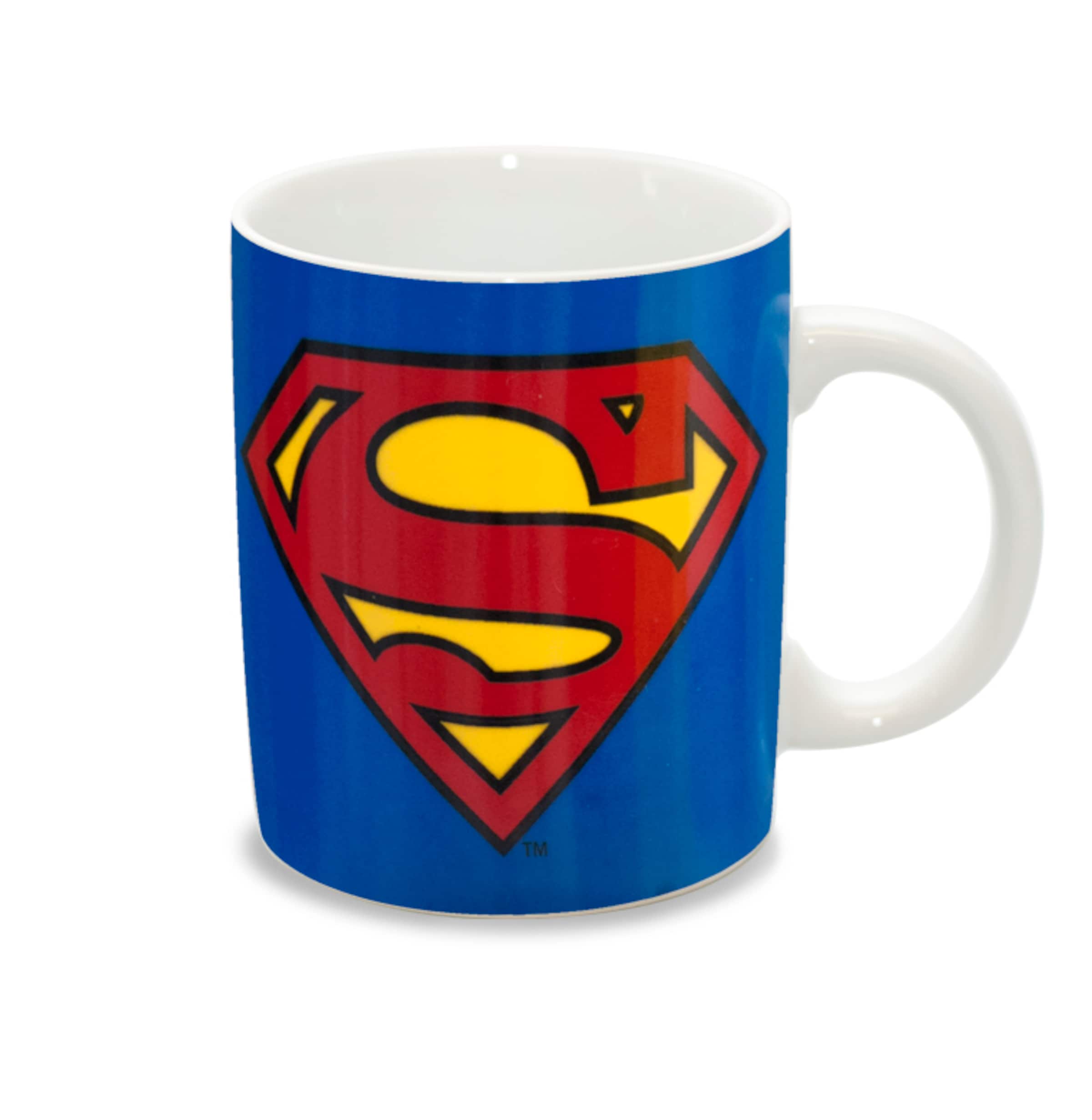 LOGOSHIRT Tasse 'Superman' in blau, Produktansicht