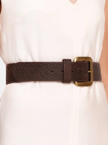 Ceinture 'Isena' AVANT-GARDE PARIS en marron