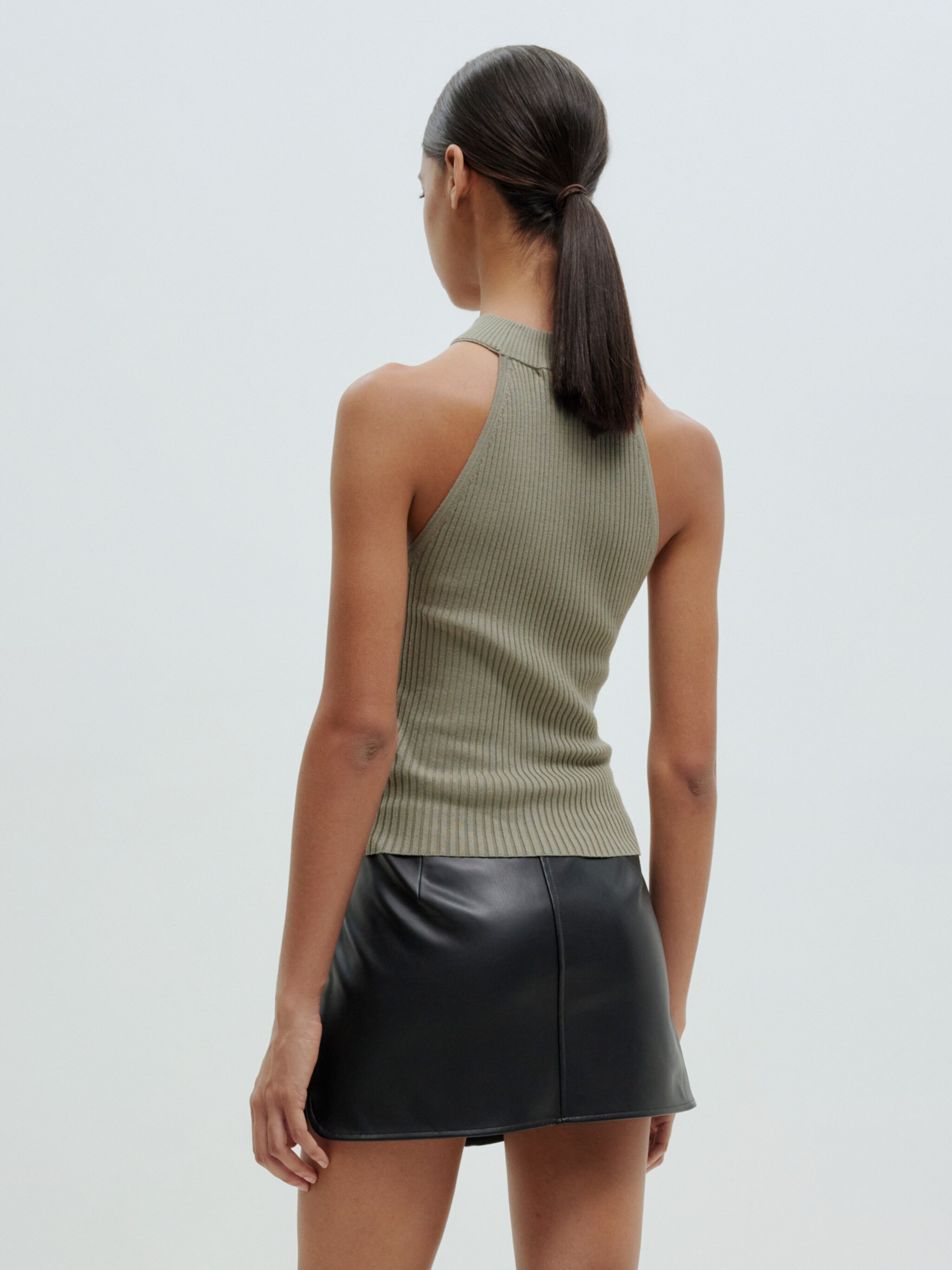 EDITED Producten Top 'Kirima' Kaki