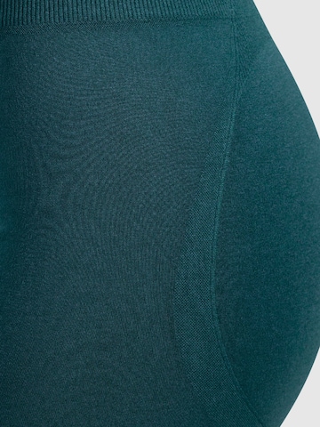Coupe slim Leggings Smilodox en vert