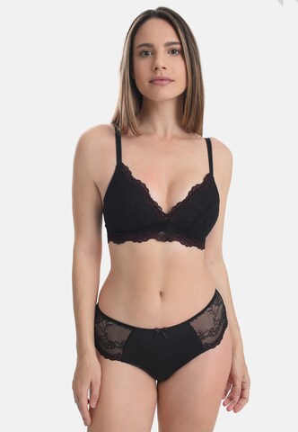 sassa Bra 'BEAUTIFUL SENSE' in Black: front