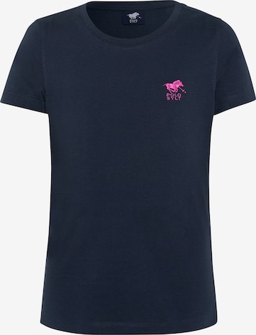 Polo Sylt T-Shirt in Blau: predná strana