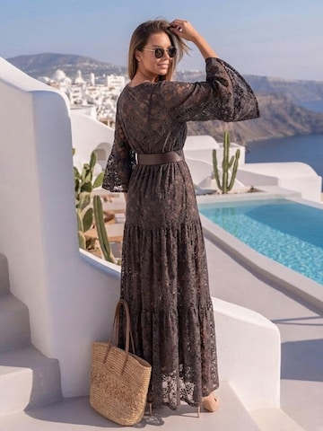 Robe 'ESSENTIALS' JIORO en marron