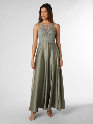 Laona Evening Dress in Green: front