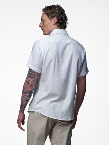 Vercate Slim fit Koszula biznesowa 'No. 33' w kolorze biały