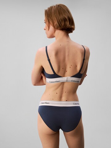 Slip Calvin Klein en bleu