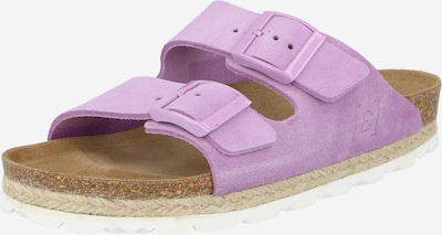 espadrij l´originale Mule 'Ami' en violet, Vue avec produit