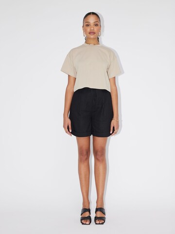 T-shirt 'Elisabet' LeGer by Lena Gercke en beige