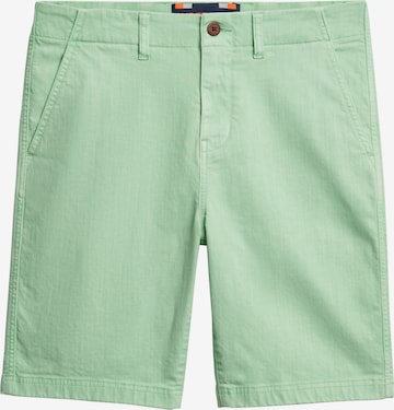 Superdry Chino in Groen: voorkant