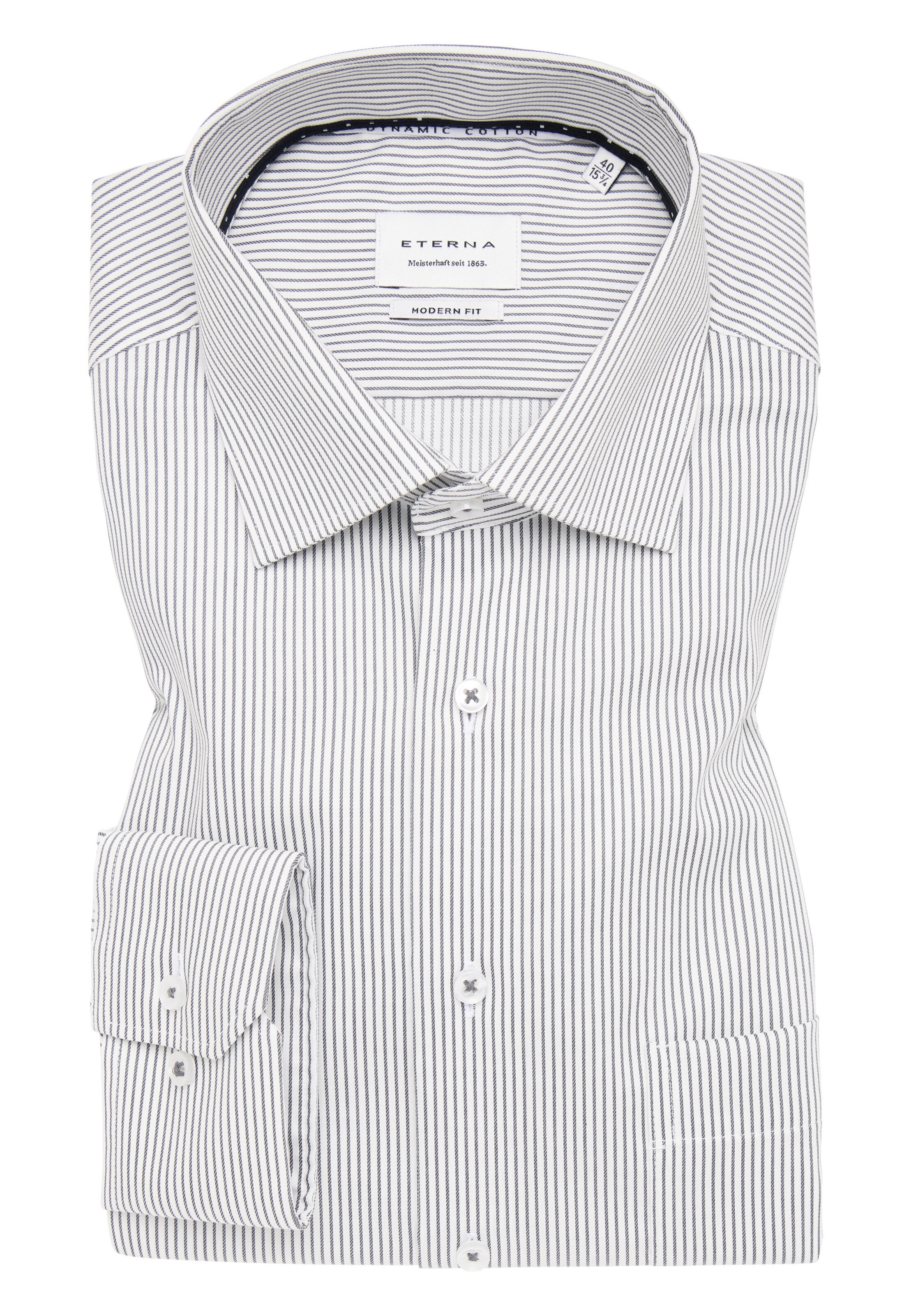 ETERNA Regular fit Business shirt in Grey