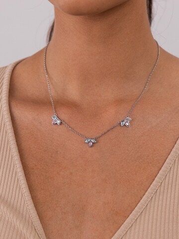 PURELEI Ketting 'Flowery' in Zilver