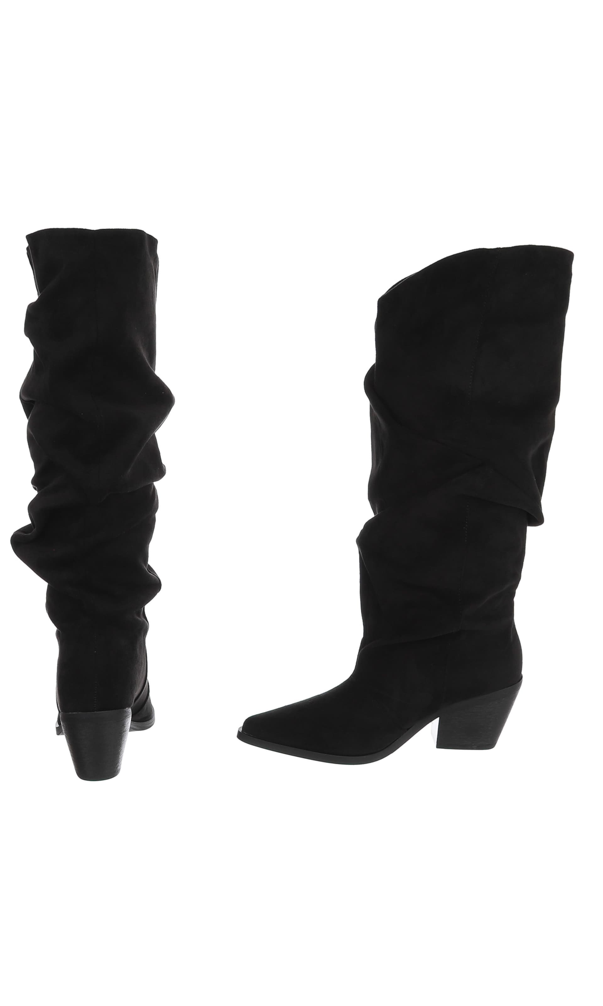 Ital-Design Stiefel in Schwarz