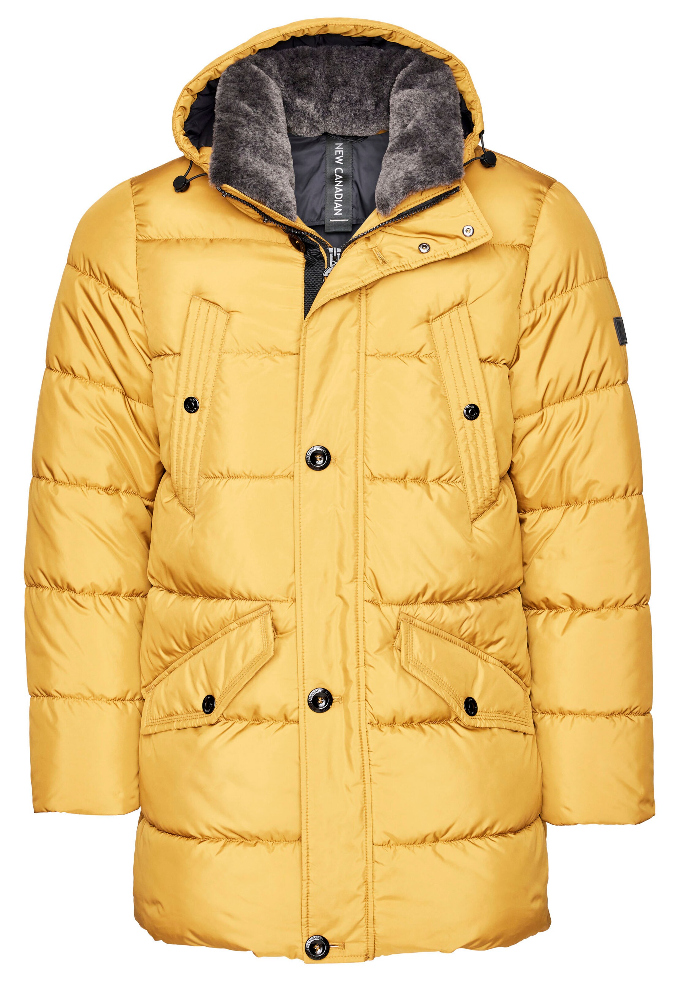 NEW CANADIAN Winter Jacket in Yellow: front
