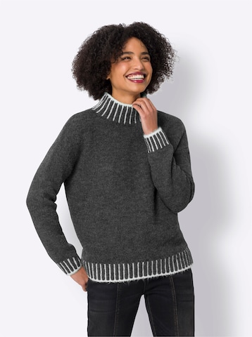 heine Pullover in Grau: Vorderseite