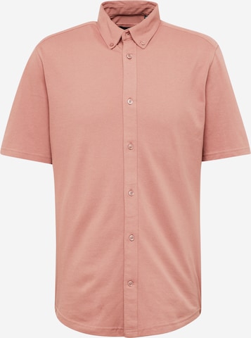 Only & Sons Slim Fit Hemd 'ONSTARP' in Pink: Vorderseite