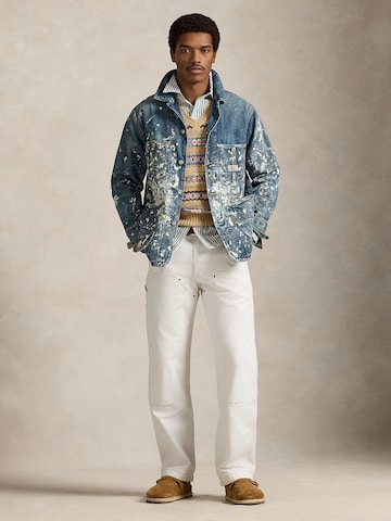 Geacă de primăvară-toamnă de la Polo Ralph Lauren pe albastru