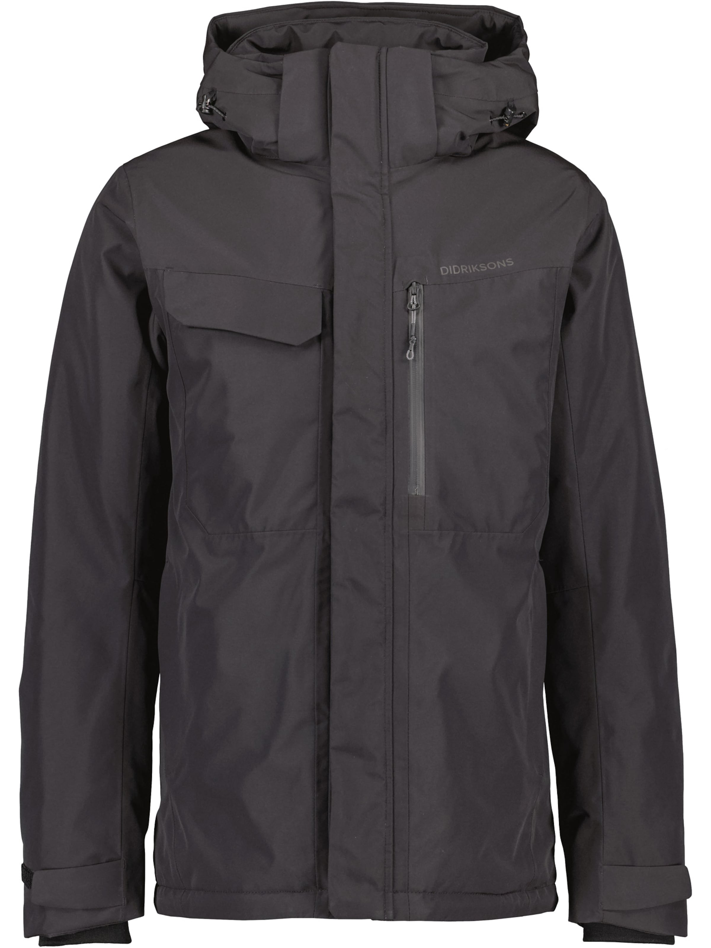 Didriksons Outdoor jacket 'Stefan' in Grey: front