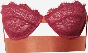 Dora Larsen Balconette Bra 'KIRAN' in Orange: front