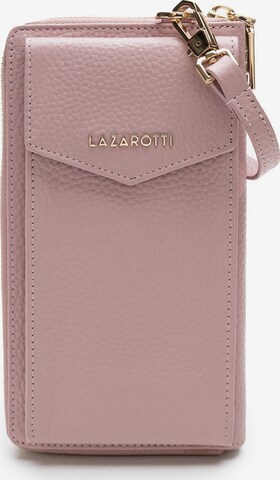 Lazarotti Smartphonehoesje 'Bologna' in Roze: voorkant