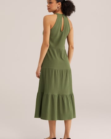 WE Fashion Kleid in Grün