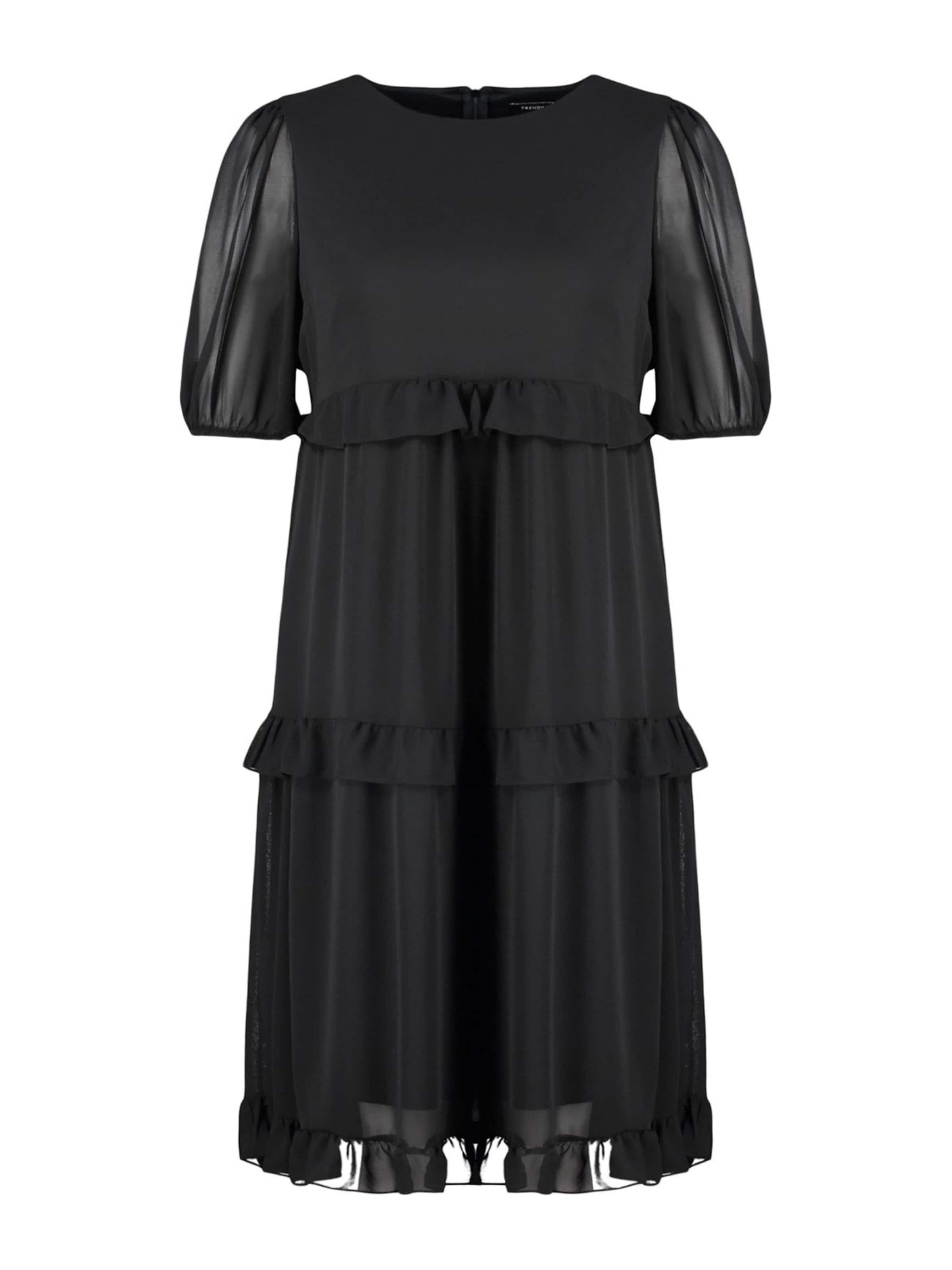 Trendyol Curve Sukienka w kolorze czarny: przód