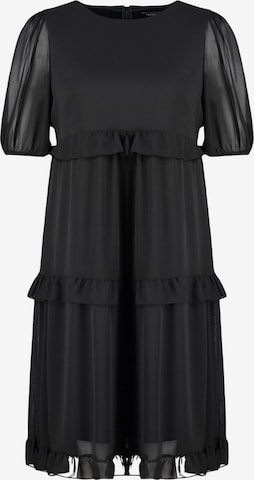 juoda Trendyol Curve Suknelė: priekis