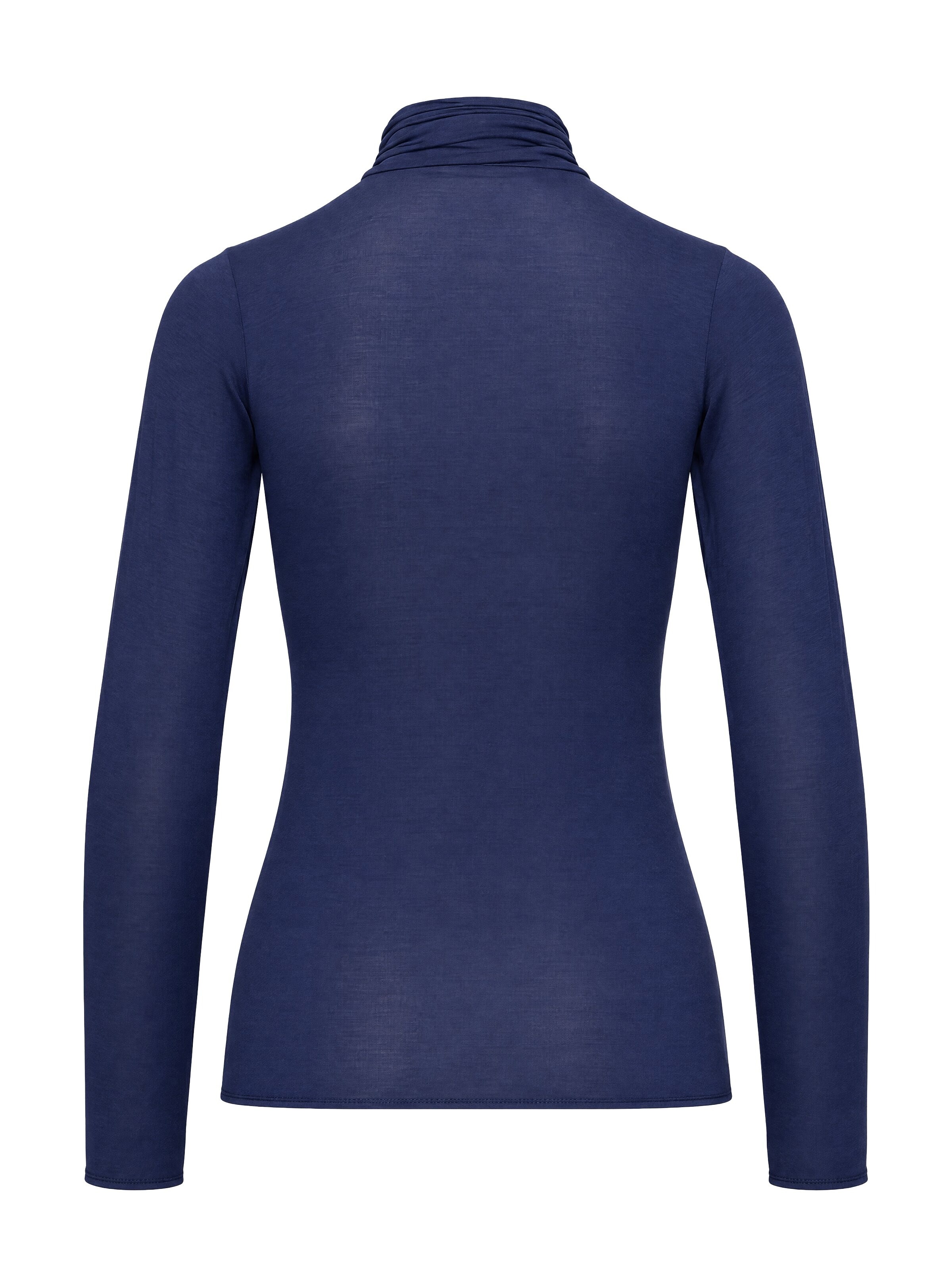 Maglietta intima 'Body Dolcevita Manica Lunga in Cashmere e Modal' di Ciocca in blu