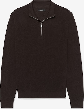 Matinique Pullover 'MALagoon' i brun: forside