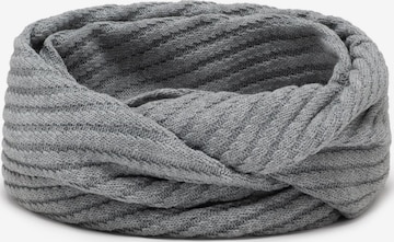 Écharpe tube '7017S' Vivisence en gris : devant