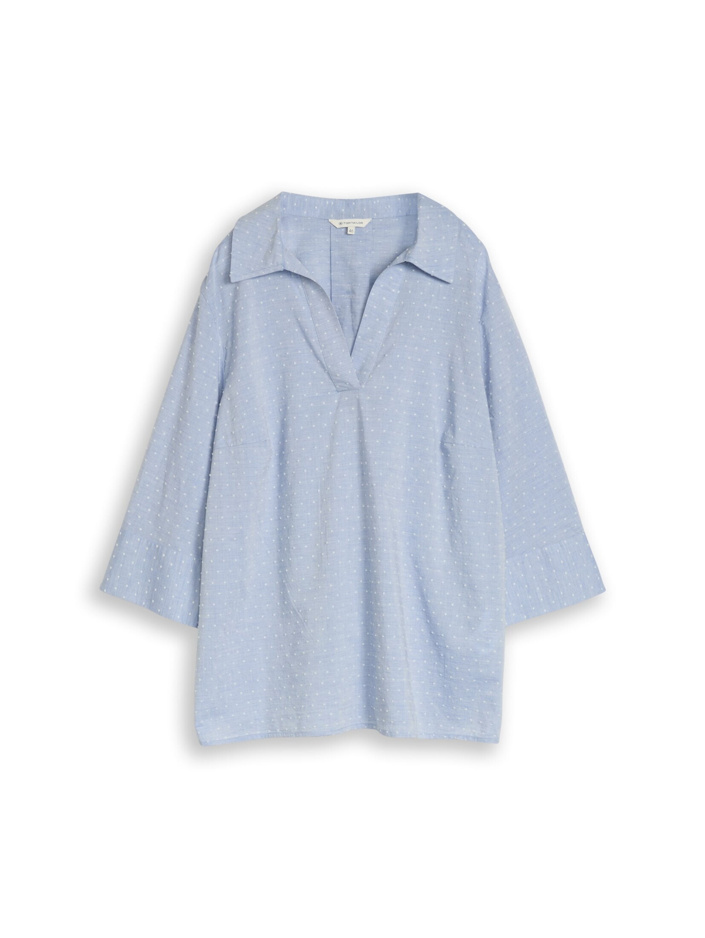 Tom Tailor Women + Blouse in Blauw: voorkant
