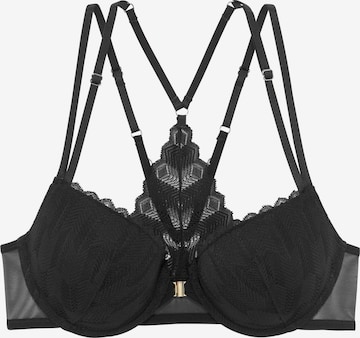 Invisible Soutien-gorge LASCANA en noir : devant