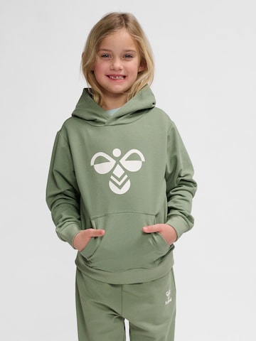 Sweat de sport Hummel en vert : devant