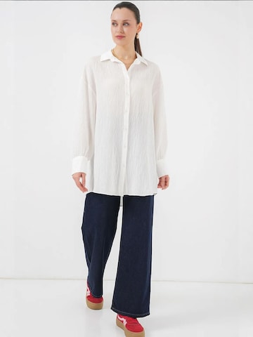 Chemisier Bigdart en blanc