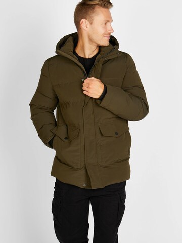 poolman Performance Jacket 'Nuo' in Green: front