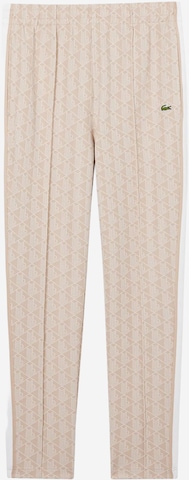 regular Pantaloni di LACOSTE in beige: frontale