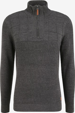 BLEND Sweater 'Ostuta' in Grey: front