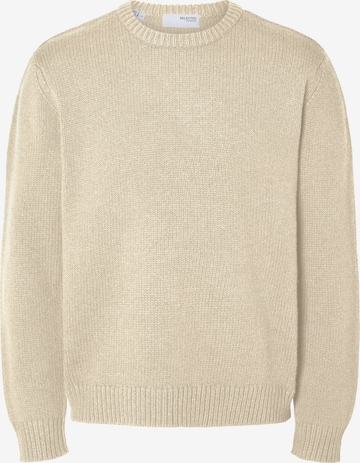 SELECTED - Jersey 'SLHCODY' en beige: frente
