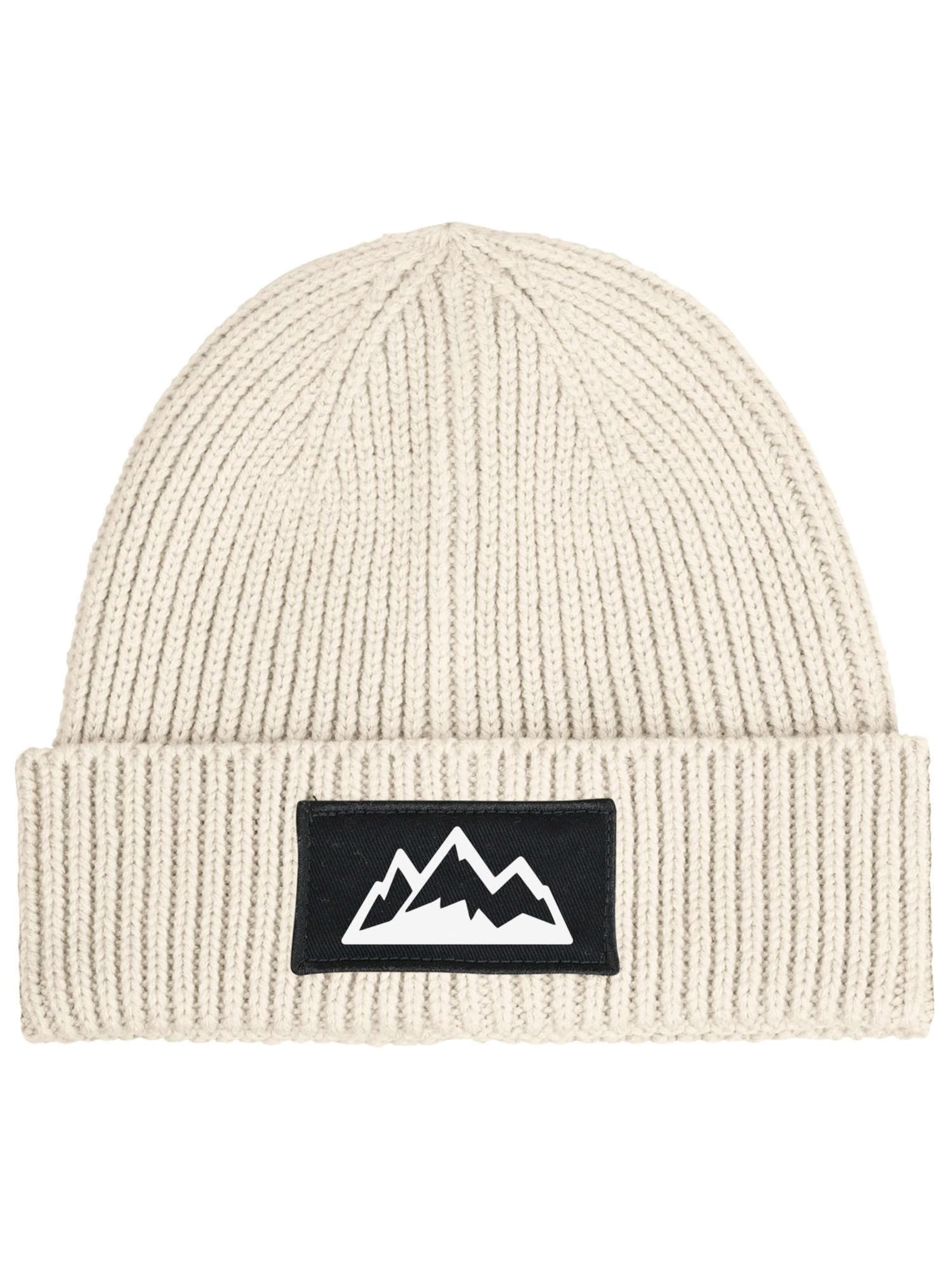 Neverless Beanie 'Mountain' in Beige, Item view