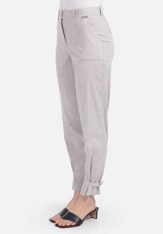 HELMIDGE Loose fit Pants in Grey: front