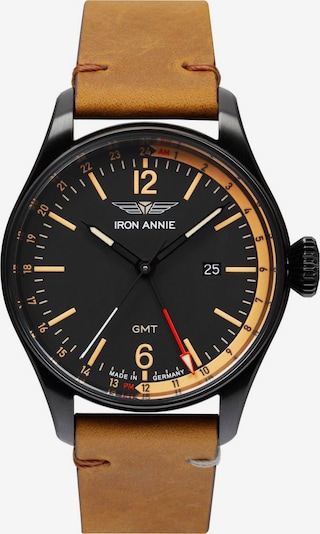 Iron Annie Analog Watch in Cognac / Black, Item view