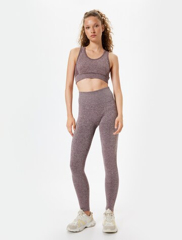 Koton Skinny Leggings in Red