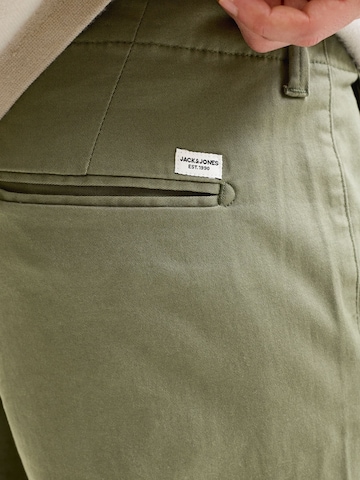 JACK & JONES - regular Pantalón chino en verde