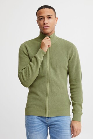 11 Project Knit Cardigan 'Predu' in Green: front